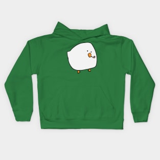 Goose orb with pipe Kids Hoodie